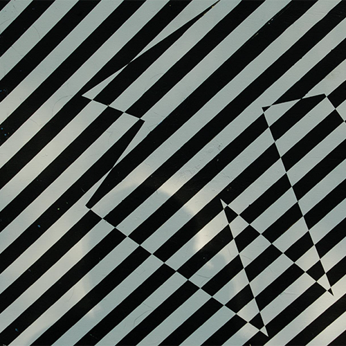 An image of a painting entitled Greased Lightning